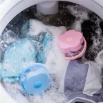Hair Removal Catcher Filter Mesh Pouch Cleaning Balls Bag Dirty Fiber Collector Washing Machine Filter Laundry Balls Discs