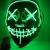 Import Halloween Mask LED Light Up Funny Masks The Purge Election Year Great Festival Cosplay Costume Supplies Party Mask from China