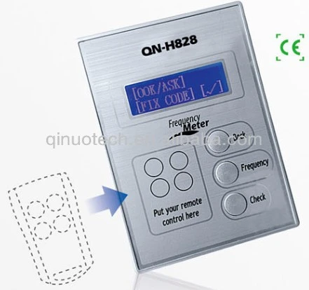 Hand transmitter frequency and code type meter,QN-H828