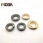 Handbag clothes circular Iron copper eyelet