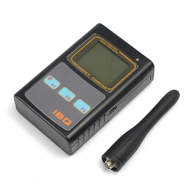 Handheld frequency meter IBQ101HN/IBQ-101 frequency meter rechargeable measuring range 50MHz-2.6GHz