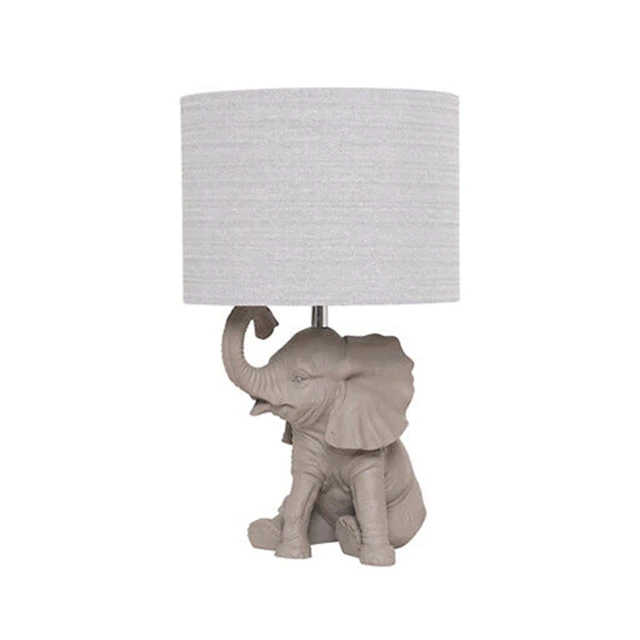 handmade custom elephant lamp holder resin desk decor lamp base