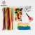 Import Haolu Crafts Supplies Set Which Includes Pipe Cleaners Chenille Stem,Pompoms,Googly Eyes ,feathers, foam for School Art Projects from China