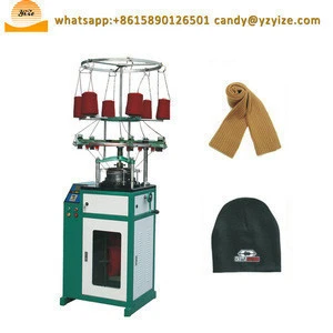 hat cap and scarf knitting machine