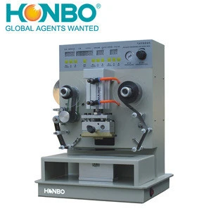 HB-Q3 pneumatic heat press shoe insole sole printing cold hot stamping coding machine