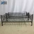 Import heavy duty detachable adult iron bunk bed can be used as 2 separated single bed for hospitality with pull out metal bed frame from China
