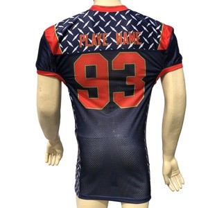 Heavy GSM Stretch Fabric American Football Jersey With Allover Sublimation Printing/American Football Jersey Uniforms