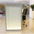 Import Heigh quality antique glass panel modern office reception desk from China