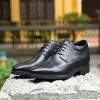 Height Increasing Lifting Dress Shoes Leather Elevator Dress Shoes Men chaussure casual flat shoe storage