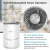 Import HEPA Air Purifier Home Use with High-Efficiency Activated Carbon Filter office appliance air cleaner Composite Activated Carbon from China