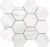 Import hexagon marble mosaic for home decoration wall mosaic tiles from China
