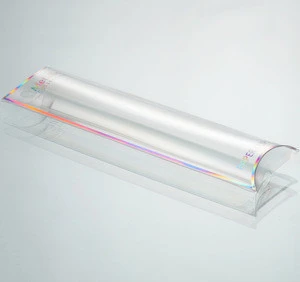 High Custom Clear PVC Pillow Boxes for Plastic Candy Box Packaging
