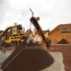 high efficiency portable type mobile jaw crusher approved CE