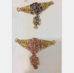 high grade welding crystal sandals soldadura chain shoes fashion decoration for high heels slipper casual shoes
