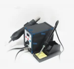 High quality 8586 soldering station hot air gun rework station