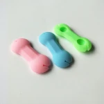 High quality bone shape silicone headphones silicone cable winder,cord wrapper winder for earphone