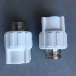 High quality brass insert ppr pipe fittings male adapter and PPR pipe fitting male adapter
