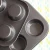 High Quality Carbon Steel Baking Muffin Tray Baking Pan Tray  Cookies Bakery 6-hole Muffin Baking Tray