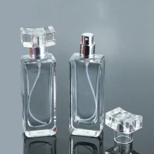 High Quality Clear Square Glass Perfume Bottle Printing Machine With Spray (GPM11)