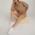 Import High Quality Custom Logo Womens Crew Neck  Hoodies 100% cotton half zip pullover sweatshirt for women from China
