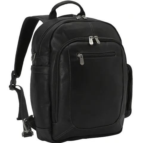 high quality custom manufacturer Mens Fashionable Leather Laptop Backpack Stylish Leather Bag