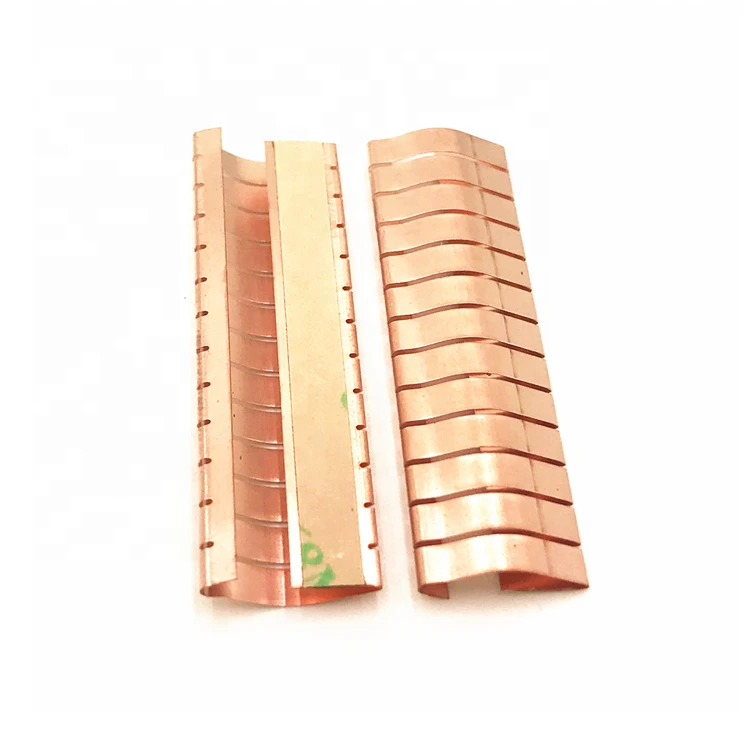 High quality EMI Shielding gasket beryllium copper finger strip for MRI door
