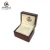 Import High Quality Fashion  Brown Flip Square Piano Lacquer Wooden Watch Box Case for Man watch from China