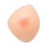 High Quality Flesh Triangle Artificial Transparent Silicone Artificial Breast For Mastectomy