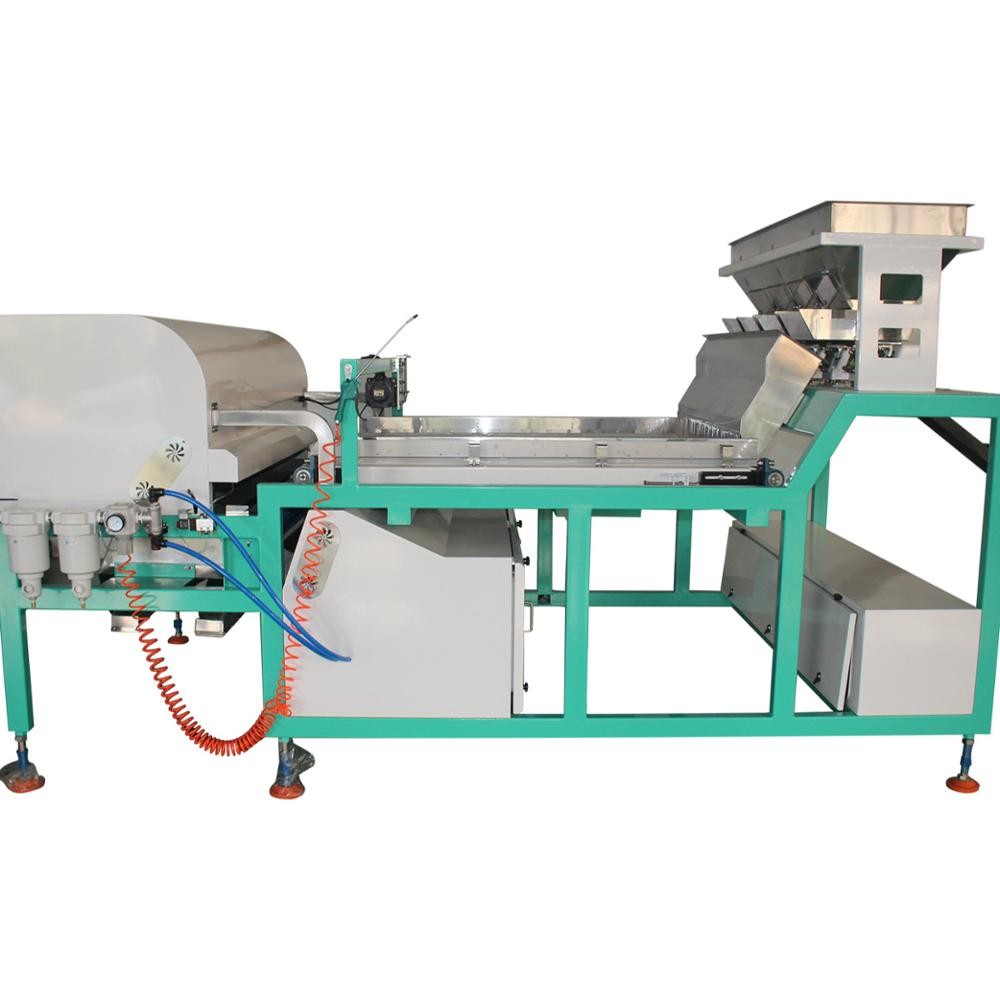 High quality glass color sorter glass clean select processing machine