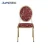 Import High quality gold color frame Used hotel banquet chairs, cushion seat hotel restaurant chairs dining from China