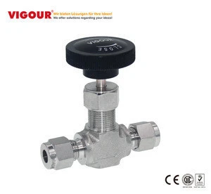 High quality High Pressure SS316L angle Needle Valve