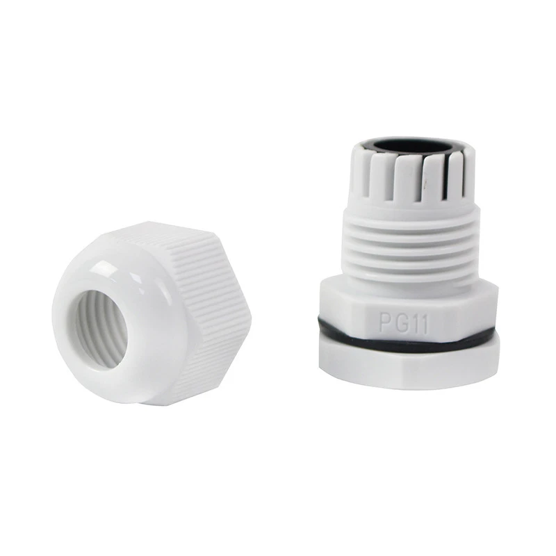 High quality IP68 nylon pg11 underwater flexible cable gland plastic