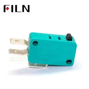 High quality Limit Switch 6.3 connector terminal 1no nc All New 5A 250VAC green Micro Switch
