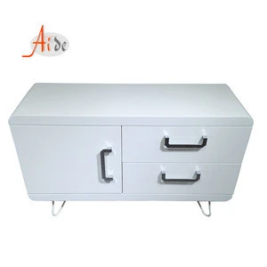 high quality metal legs contemporary white wash sideboard