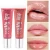 Import High quality organic plumping lip gloss glitters private label lip plumper from China