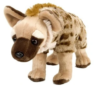 High Quality Plush Hyena Wild animal Stuffed Toy