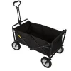 high quality portable Collapsible  folding heavy duty garden pull wagon folding outdoor camping  hiking cart