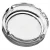 Import High Quality Round  Glass ashtray  With Custom Logo from China