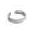 Import High quality S925 ins niche simple personality concave ring female tail ring joint ring from China