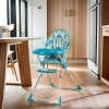 High Quality Safe Adjustable Foldable Metal Chairs for Babies and Kids Modern Design Dining School Kitchen and Park Use