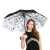 Import High quality smart automatic folding umbrella UV protection wood handle from China