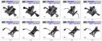 high quality wholesale metal plate chair Mechanism 2.0 office chair spare parts E05