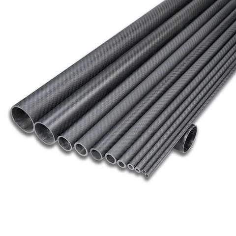 Buy High Strength Carbon Fiber Tube 3k Twill Hollow Carbon Fiber Round ...
