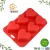 Import HIMI 6 Cavity kitchen silicone heart-shape chocolate/soap/cake/pudding mold from China
