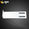Home Curtain Accessories Single Track Celling Fixed Curtain Wall Bracket