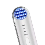 Home Use Skin Hydrating Beauty Equipment HF EMS RF Cold Facial Device for Skin Rejuvenation Face Lifting Wrinkles Removal