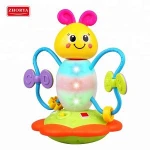 Honeybee rotated 180 degrees tumbler voice children learning machine toys