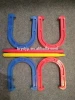 Horseshoe game family play/ Fitness plastic horseshoes game set/ Colorful horseshoes game for kids