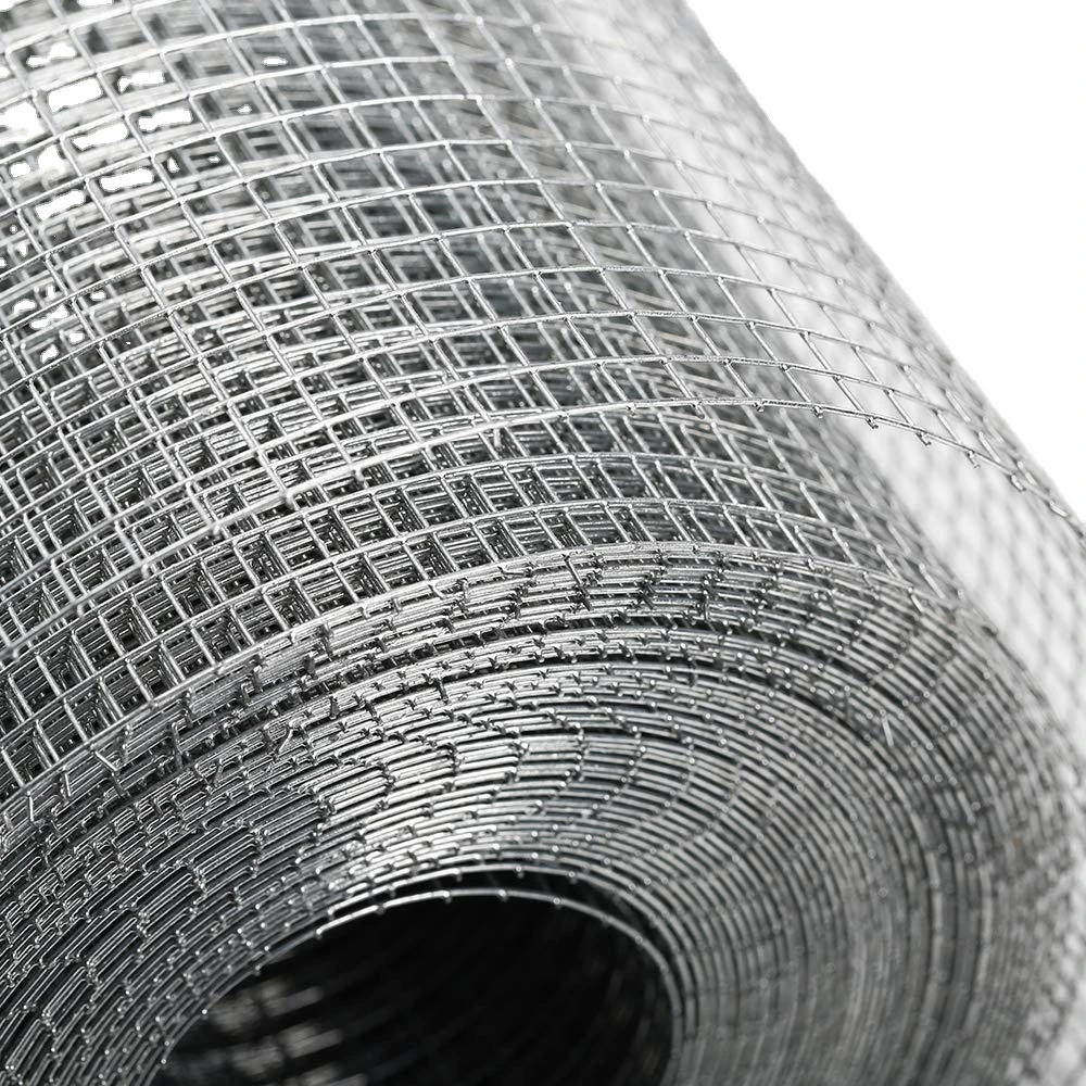 Hot Dip Galvanized Welded Hardware Cloth Plain Weave 2-500 Mesh Low Carbon Steel Woven Iron Wire Mesh