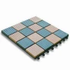 Hot engineered hard wood decking outdoor wpc tiles from China